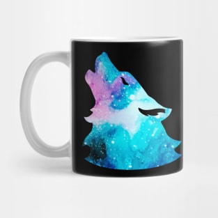 Howling Wolf Head Mug